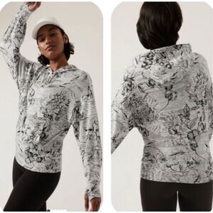 Athleta Eden Floral Sweatshirt